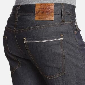People For Peace Raw Selvedge Slim Jeans Size 31